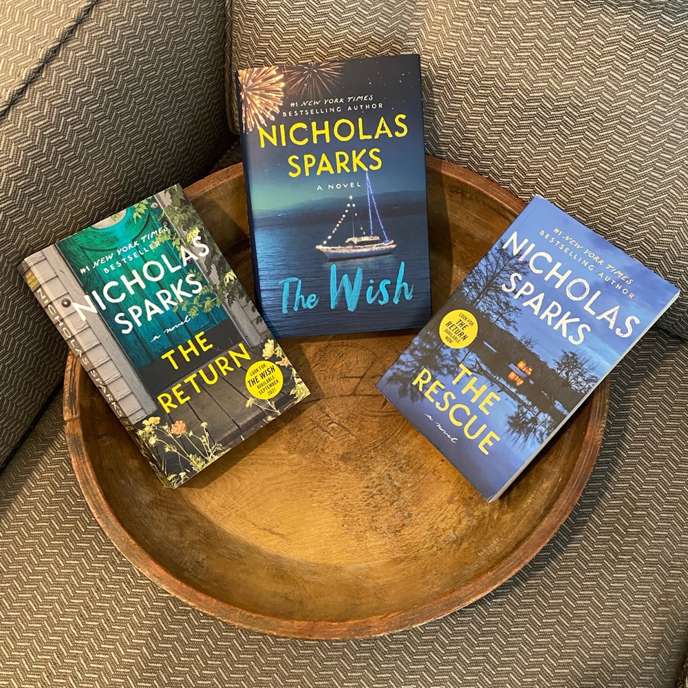 Nicholas Sparks Book Bundle (3)